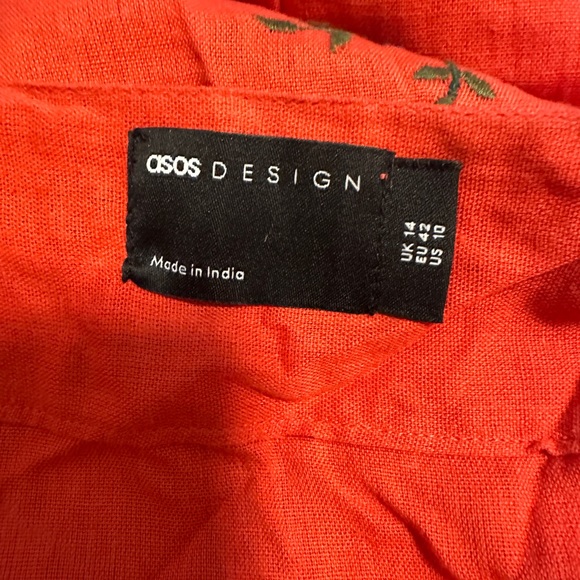 ASOS floral linen maxi dress - Picture 5 of 5